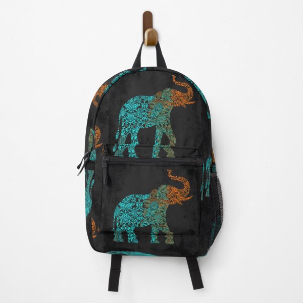 Item preview, Ornate Luck: Indian Paisley Elephant Silhouette designed and sold by radhikakgarg14.