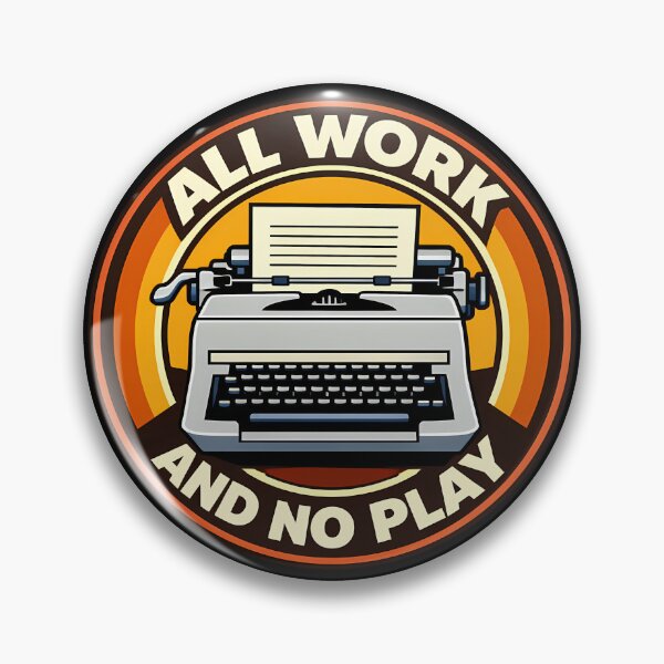 Item preview, Vintage Typewriter Repair All Work No Play designed and sold by agearb.