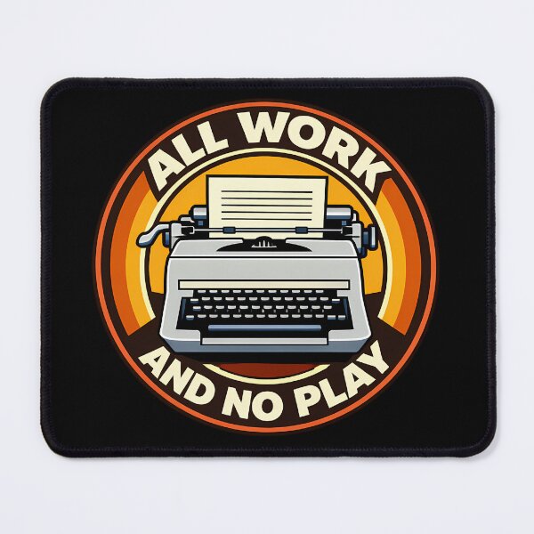 Item preview, Vintage Typewriter Repair All Work No Play designed and sold by agearb.