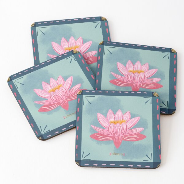 Item preview, Lotus Flower Meditation Art – Stillwater Radiance designed and sold by Melodie Messina.