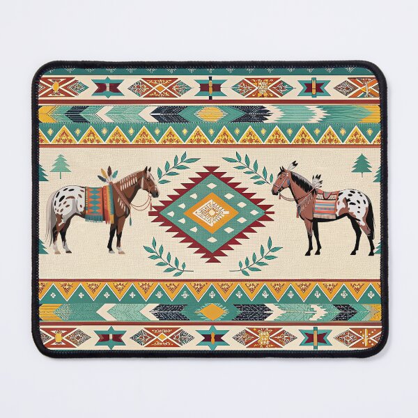 Item preview, Appaloosa Horses Native American Blanket designed and sold by candiscamera.