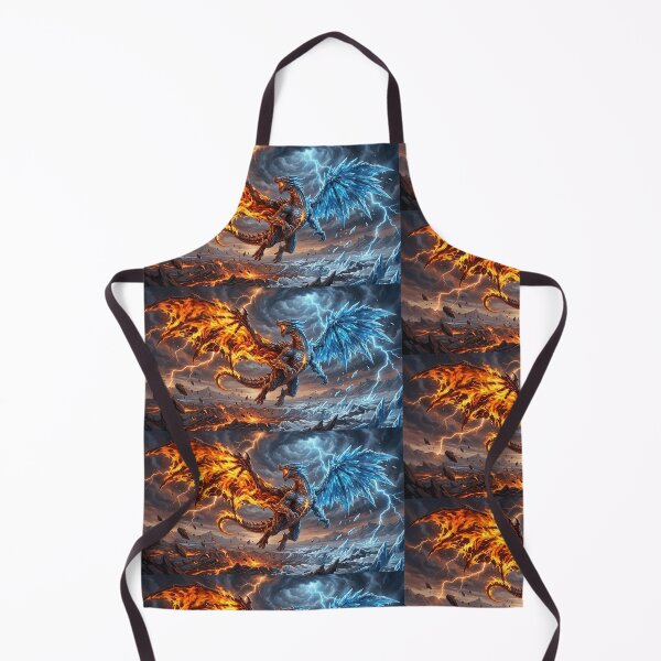 Item preview, Epic Dragon Duel Fire vs ice designed and sold by TOCOCLAWS.