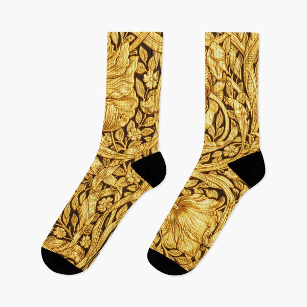 Item preview, William Morris Pimpernel Gold designed and sold by maniacfitness.