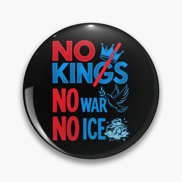 Item preview, No Kings Anti War Protest Sign designed and sold by ILoveWeedLive.