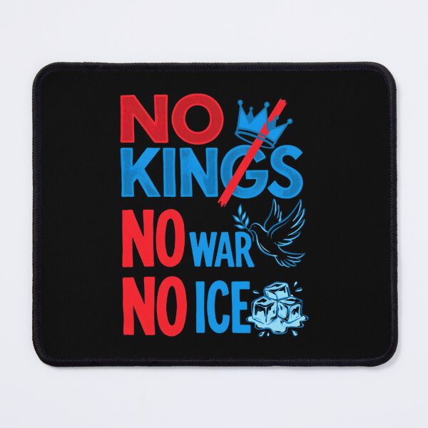 Item preview, No Kings Anti War Protest Sign designed and sold by ILoveWeedLive.