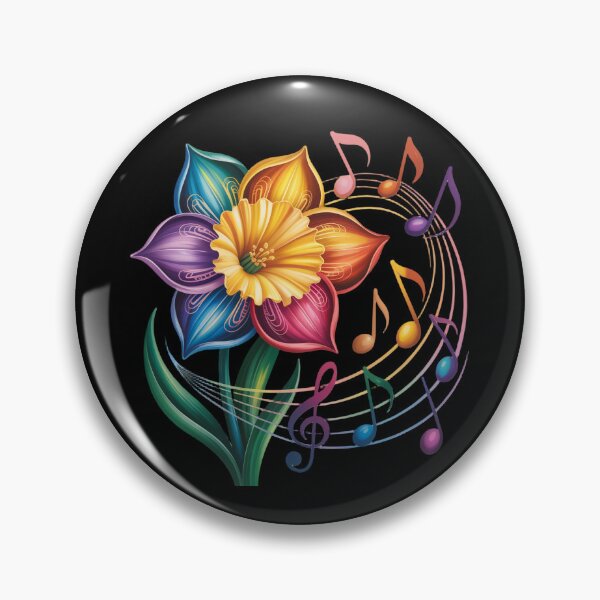 Item preview, Colorful Musical Flower Composition designed and sold by jkrphoto.