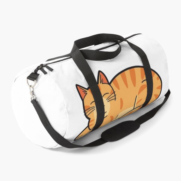 Item preview, Chubby Loaf Cat Orange Tabby Sticker for Cat Lovers designed and sold by NeonNerdStudio.