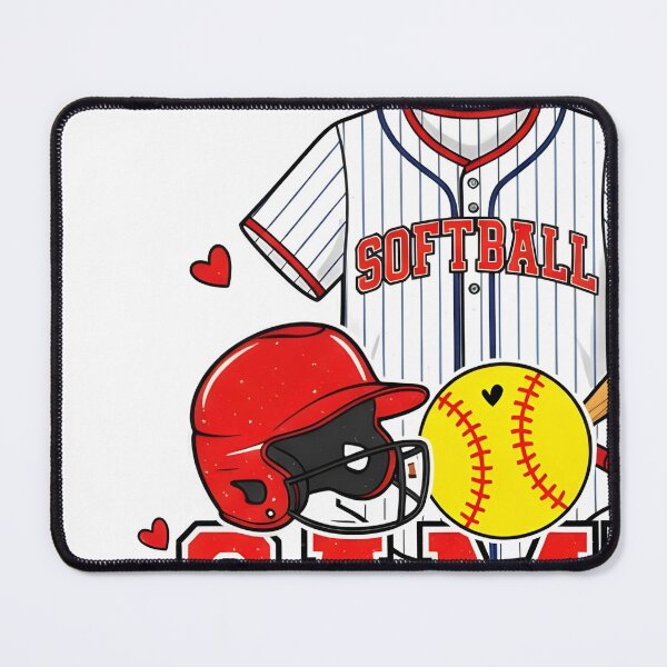Item preview, Softball Game Day Helmet designed and sold by KroghDs.