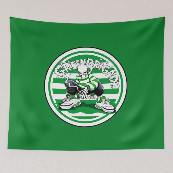 Item preview, Glasgow Green Brigade The streets Roar In Green designed and sold by canvasriddle.