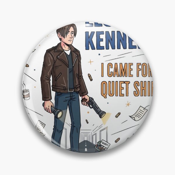 Item preview, Leon Kennedy Quiet Shift Funny Meme designed and sold by VitalDesigner.