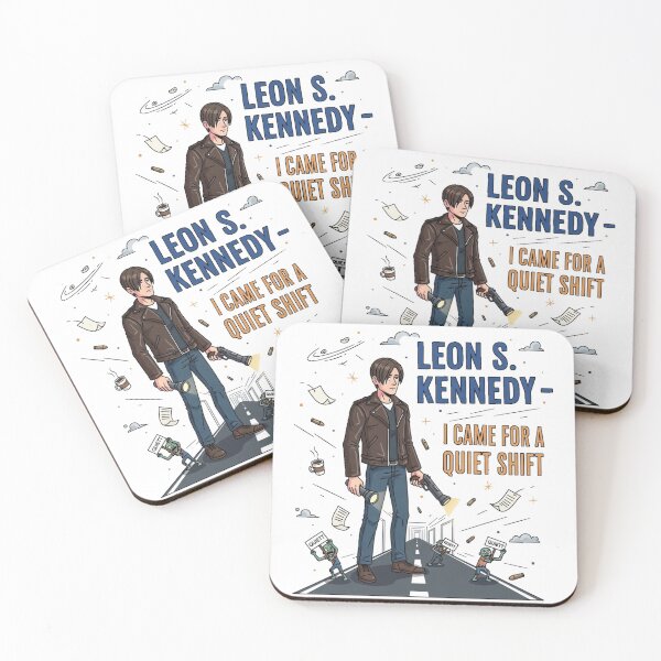 Item preview, Leon Kennedy Quiet Shift Funny Meme designed and sold by VitalDesigner.