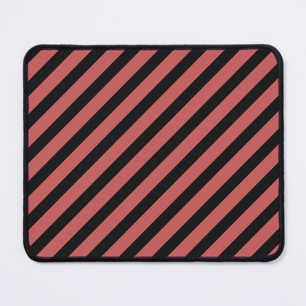 Item preview, Black And Pastel Red Diagonal Striped Pattern designed and sold by pattern-archive.