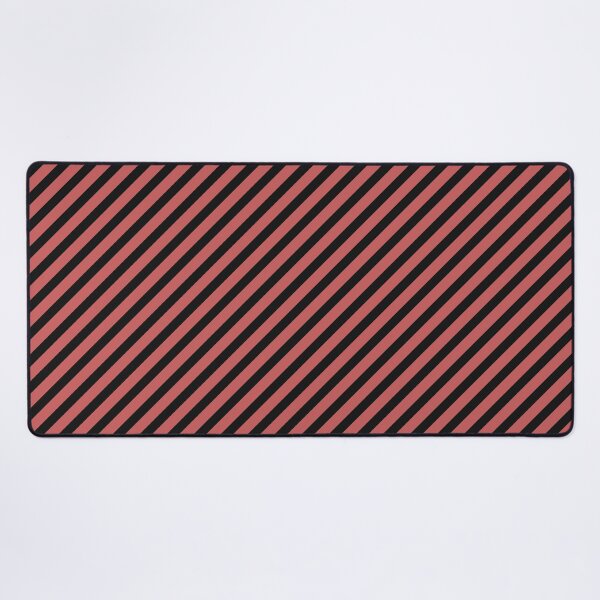 Item preview, Black And Pastel Red Diagonal Striped Pattern designed and sold by pattern-archive.