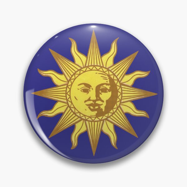 Item preview, Whimsigothic sun face designed and sold by CoolKittyCat8.