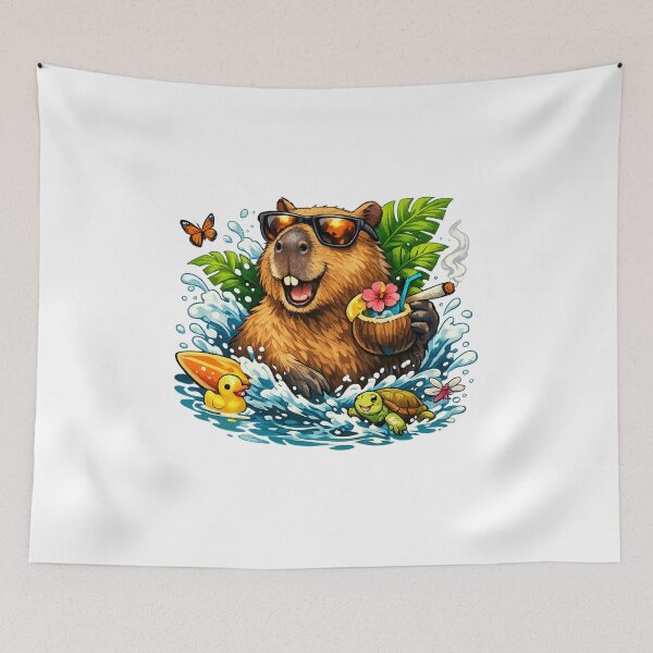 Item preview, Chill Capybara designed and sold by Aminesnip.