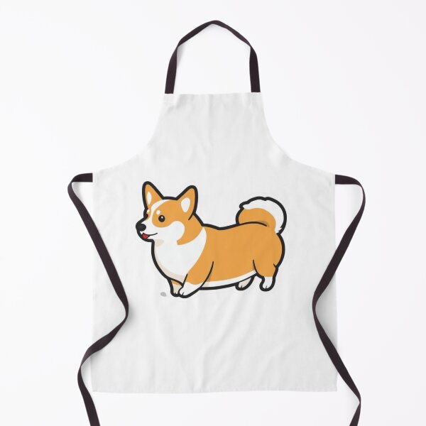Item preview, Cute Corgi Butt Fluffy Dog Sticker for Corgi Lovers designed and sold by NeonNerdStudio.