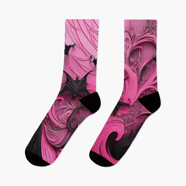 Item preview, Abstract Bats on a Woven Pink Canvas designed and sold by endlessDoodler.
