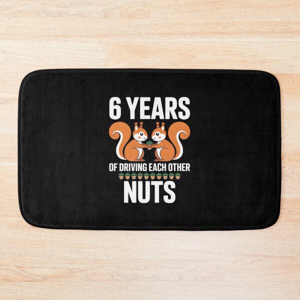 Item preview, 6 Years of Driving Each Other Nuts Anniversary designed and sold by AmazingViews.