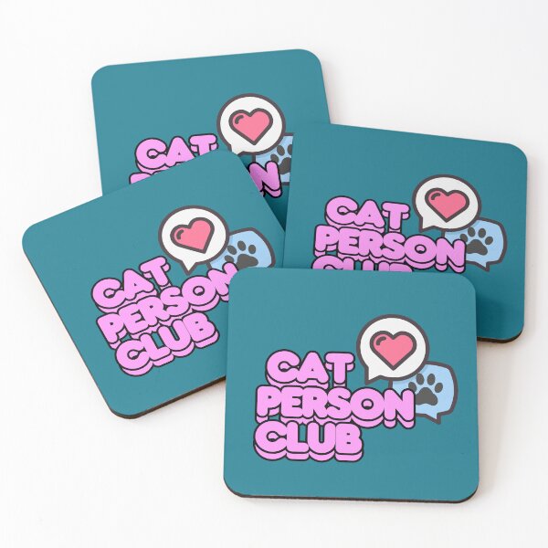 Item preview, Cat Person Club | Funny Cat Lover Design  designed and sold by CuteVibesStudio.