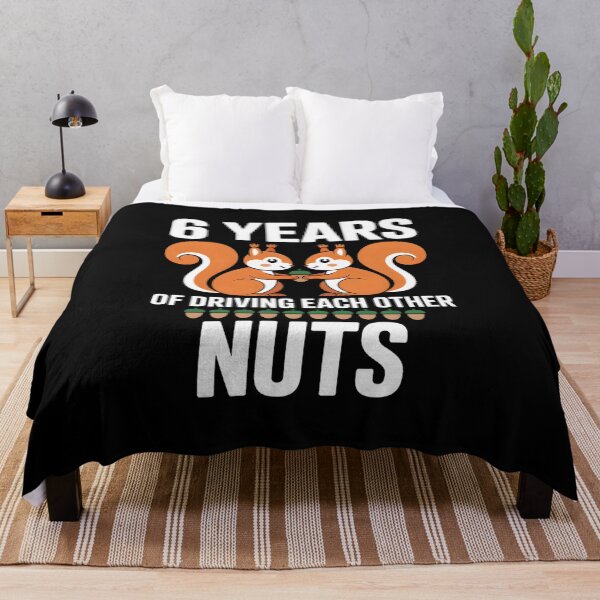Item preview, 6 Years of Driving Each Other Nuts Anniversary designed and sold by AmazingViews.
