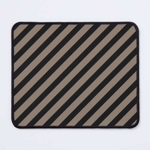 Item preview, Black And Taupe Diagonal Striped Pattern designed and sold by pattern-archive.