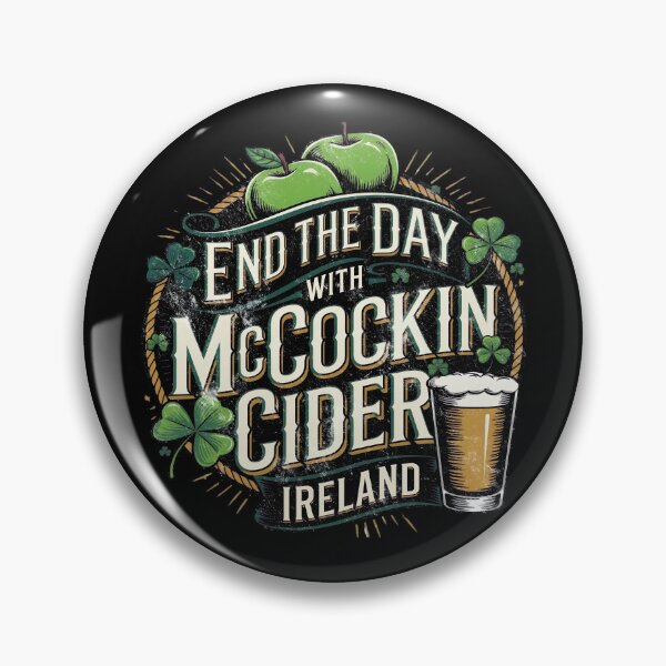 Item preview, Mccockin Cider St Patricks Day Ireland Drinking designed and sold by ILoveWeedLive.