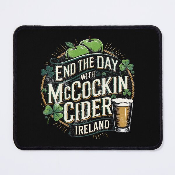 Item preview, Mccockin Cider St Patricks Day Ireland Drinking designed and sold by ILoveWeedLive.