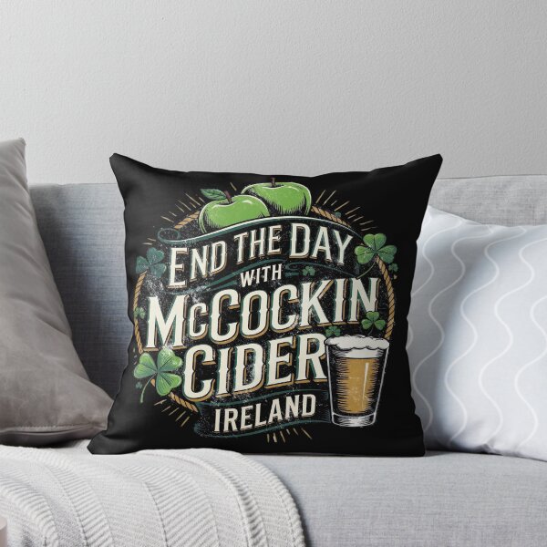 Item preview, Mccockin Cider St Patricks Day Ireland Drinking designed and sold by ILoveWeedLive.