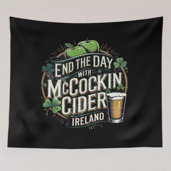 Item preview, Mccockin Cider St Patricks Day Ireland Drinking designed and sold by ILoveWeedLive.