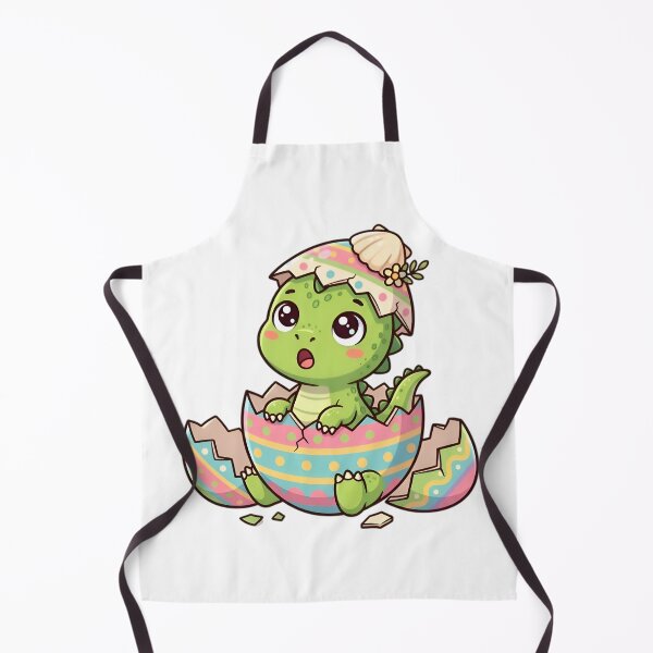 Item preview, Cute Baby Dino Hatching Easter Surprise - Dino Egg Decor designed and sold by AlanyaArtX.