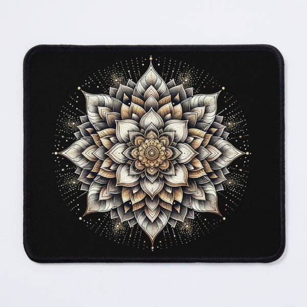 Item preview, Golden Lotus Mandala – Elegant Sacred Geometry  designed and sold by Estreluz.