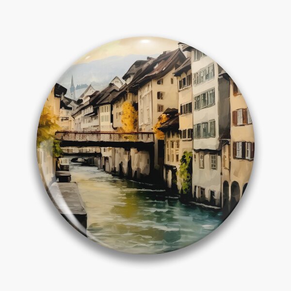 Item preview, Zurich, Switzerland  designed and sold by Island Art Studios.