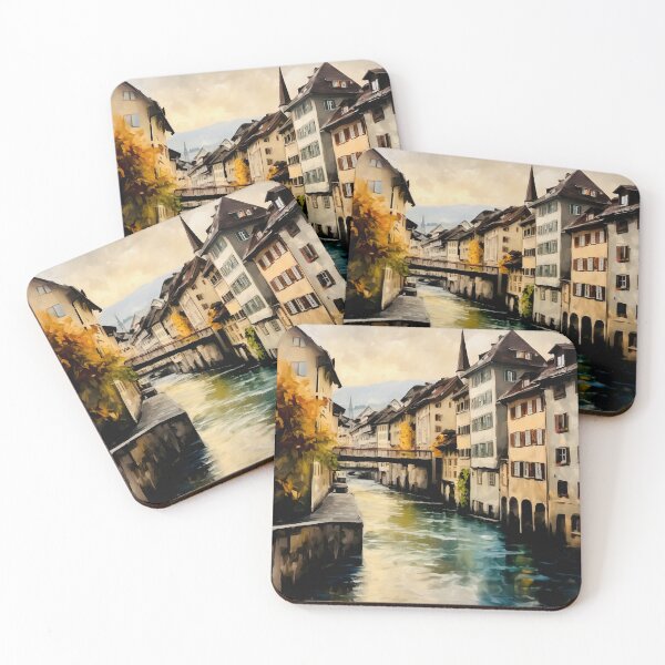 Item preview, Zurich, Switzerland  designed and sold by Island Art Studios.