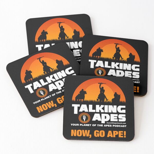 Artikelvorschau, Talking Apes Classic Logo Dein Planet der Affen Podcast Jetzt Go Ape entworfen und verkauft von Matter-Of-Space.