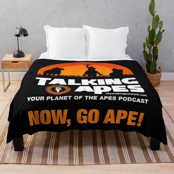 Item preview, Talking Apes Classic Logo Your Planet Of The Apes Podcast Now Go Ape designed and sold by Matter-Of-Space.