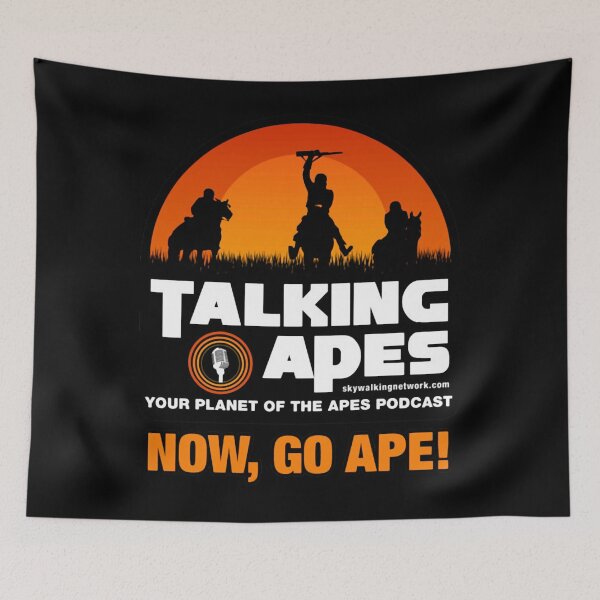 Item preview, Talking Apes Classic Logo Your Planet Of The Apes Podcast Now Go Ape designed and sold by Matter-Of-Space.