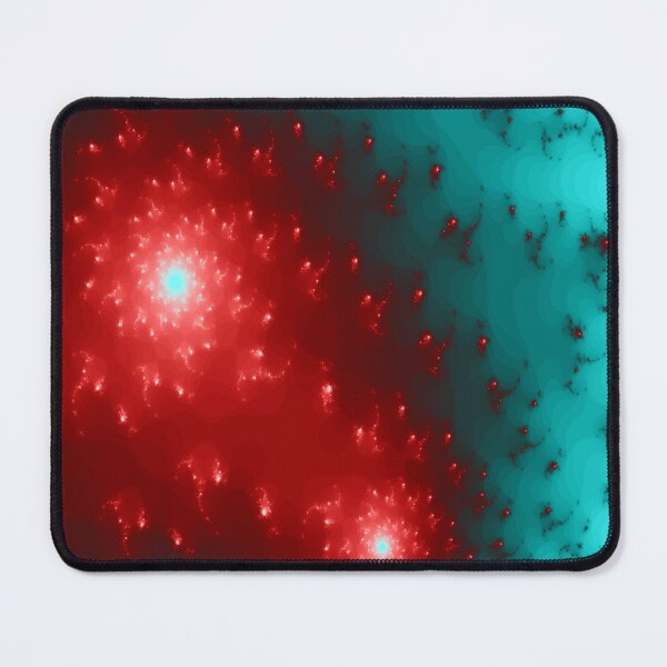 Item preview, Teal and Red Burst of Light designed and sold by coribeth.