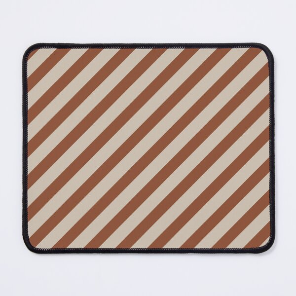 Item preview, Copper And Sand Diagonal Striped Pattern designed and sold by pattern-archive.