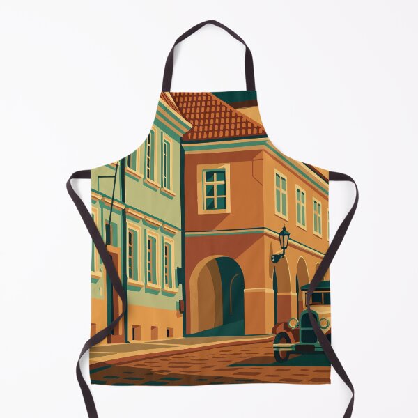 Item preview, Prague - Old Town Street Scene with old car designed and sold by darekkocurek.