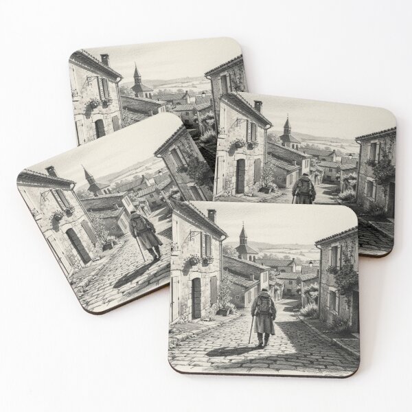 Item preview, Way of St. James, passing through a village designed and sold by jefboutique6150.