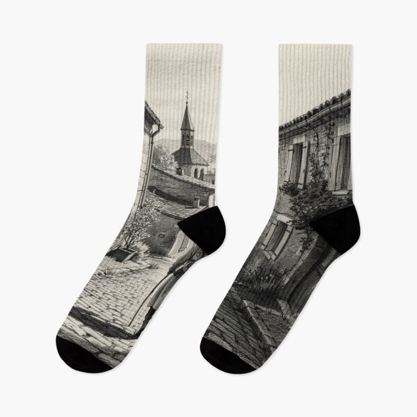 Item preview, Way of St. James, passing through a village designed and sold by jefboutique6150.