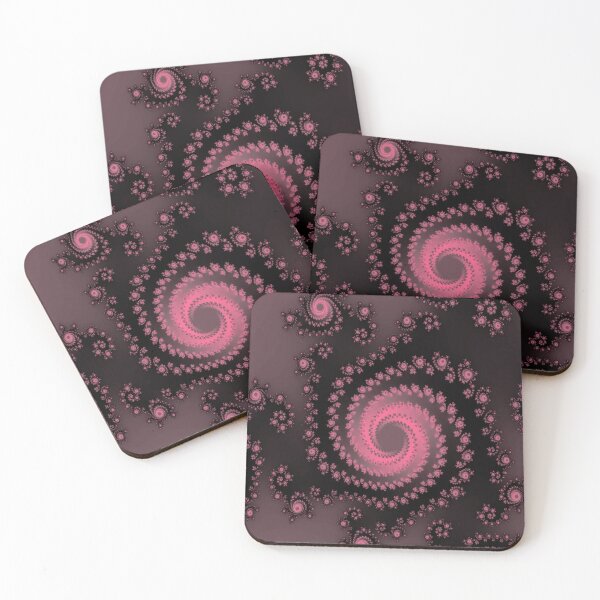 Item preview, Puce Flower Twist designed and sold by coribeth.