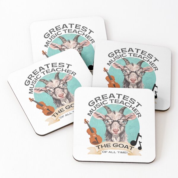 Item preview, The Goat Music Teacher designed and sold by Freshinkshop.
