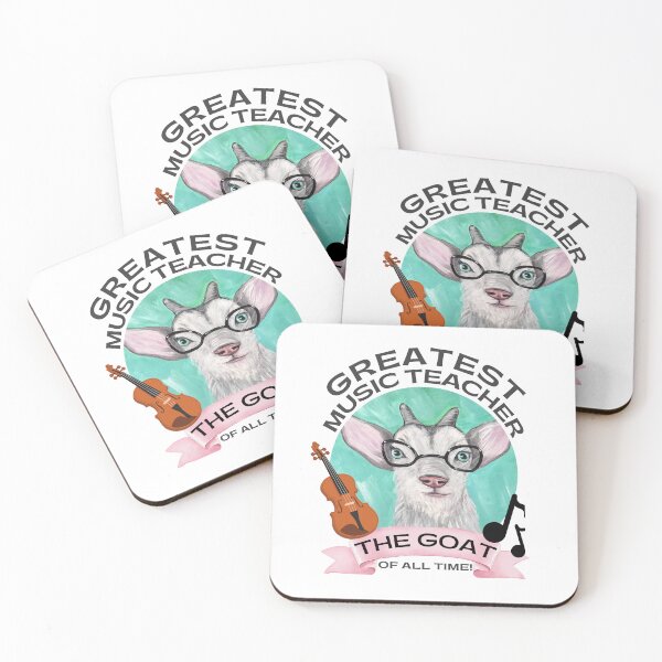Item preview, The Goat Music Teacher designed and sold by Freshinkshop.