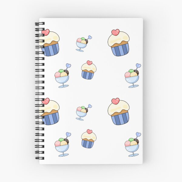 Item preview, Cute Easter Cupcake Ice Cream Pattern designed and sold by Porpor Artwork.