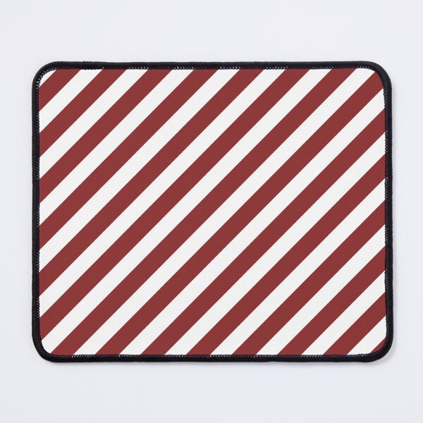 Item preview, White And Brick Red Diagonal Striped Pattern designed and sold by pattern-archive.