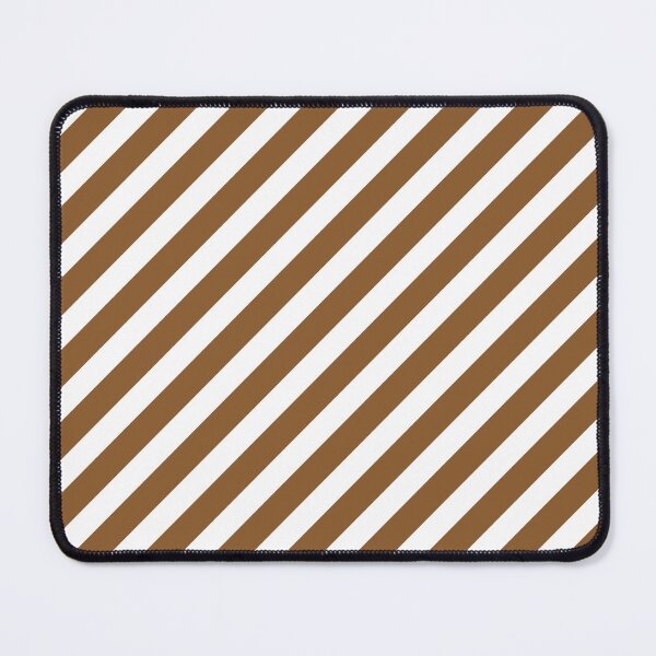 Item preview, White And Bronze Diagonal Striped Pattern designed and sold by pattern-archive.