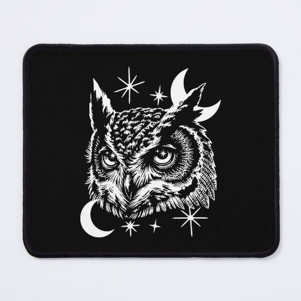 Item preview, Astral Owl Midnight Stencil designed and sold by SignumShop.