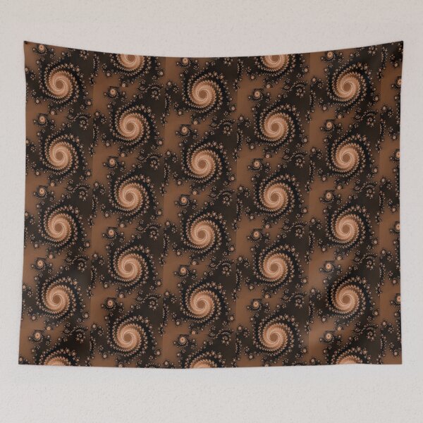 Item preview, Brown Flower Twist designed and sold by coribeth.