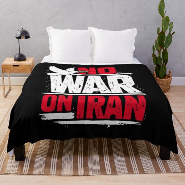 Item preview, No War On Iran designed and sold by ILoveWeedLive.